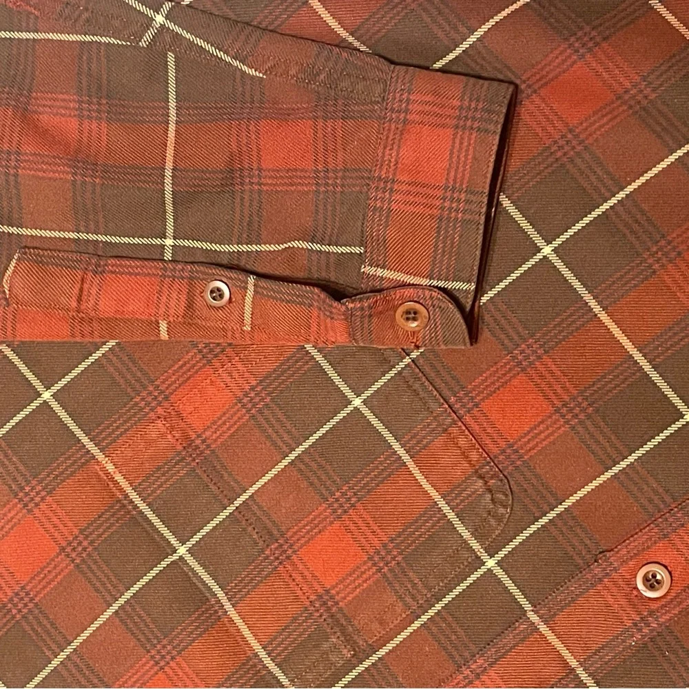 Vintage XL 100% Cotton Banana Republic heavy-duty long-sleeve shirt - Picture 3 of 8